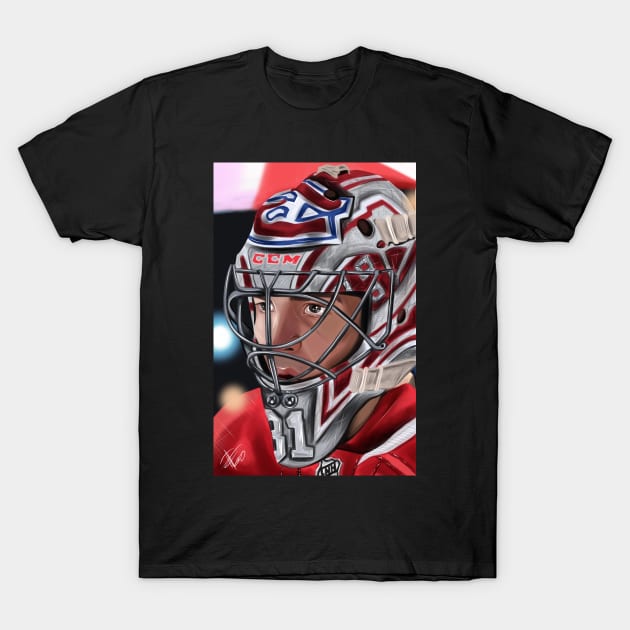 NHL Canadiens Carey Price T-Shirt by OCDVampire